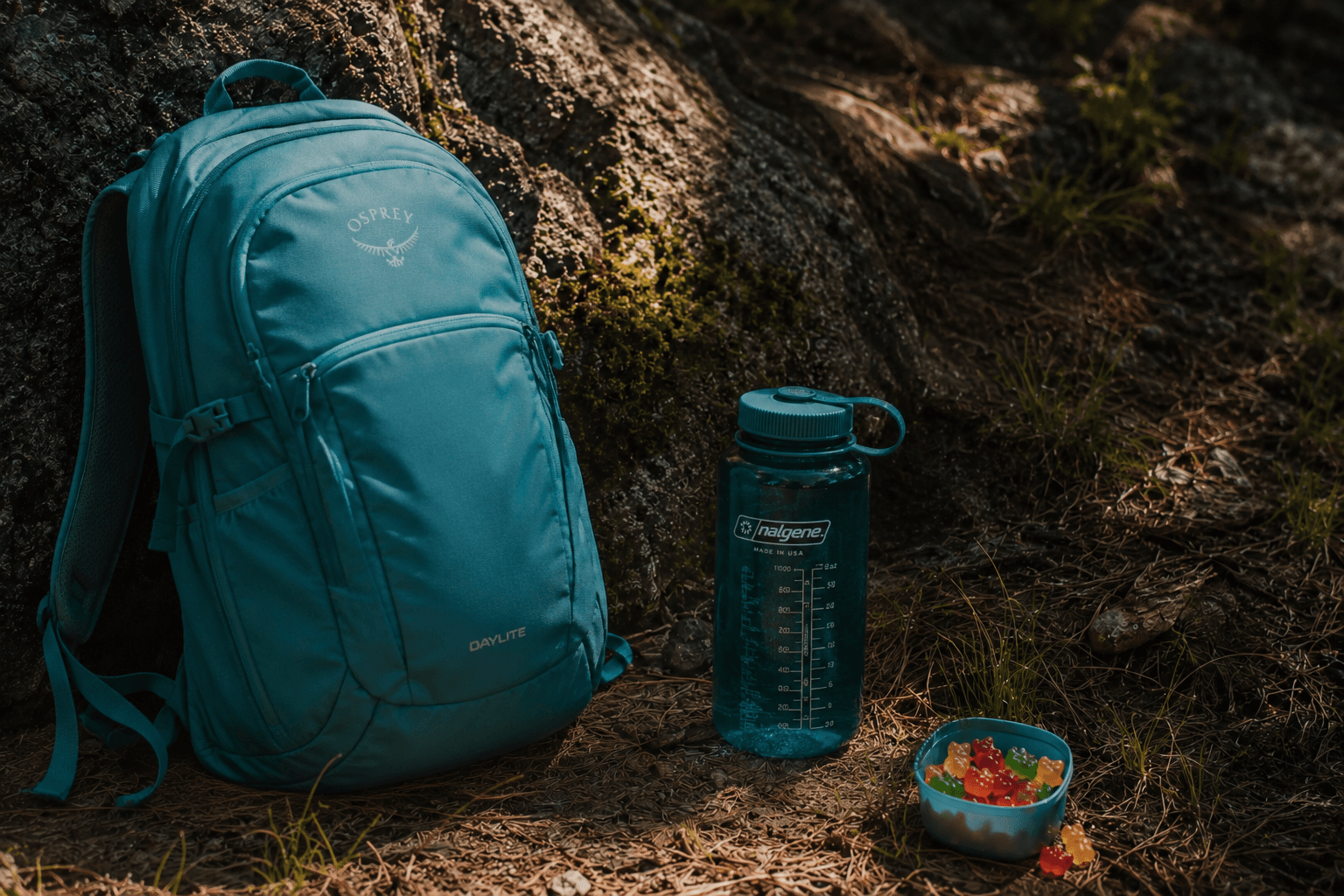 Backpack packed for a free speech and language screening visit